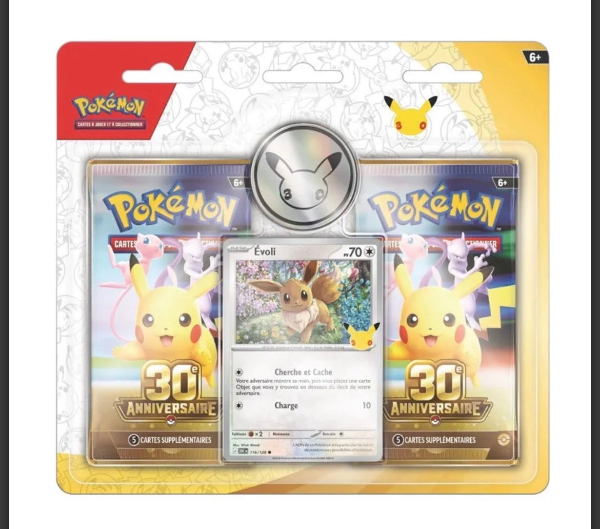 Duo pack 30 ans Pokémon