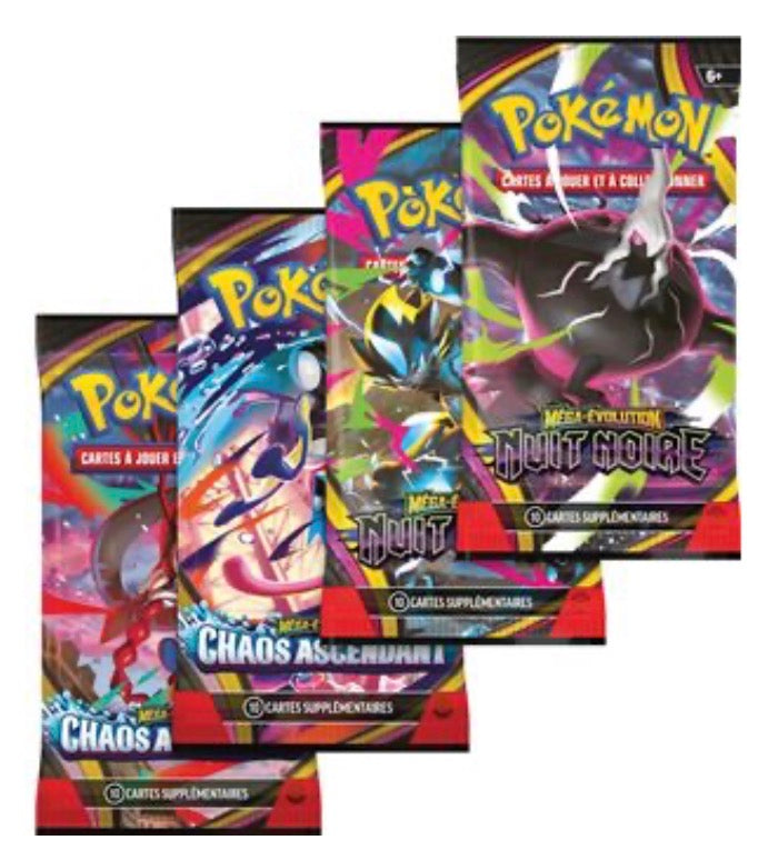Lot de 3 Pokebox 2.5 Méga Forces