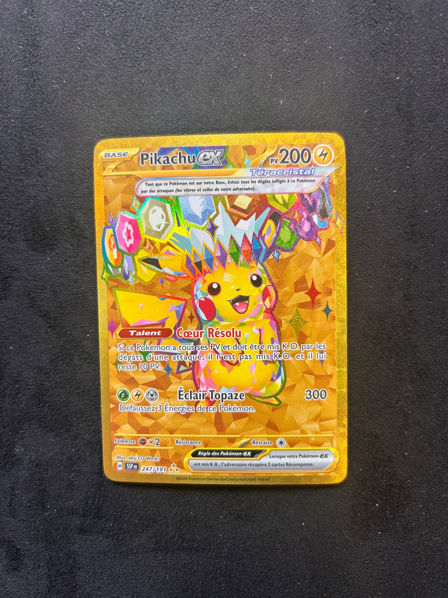 Pikachu ex 247/191